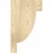 Ekena Millwork Alpine Rough Sawn Corbel, Douglas Fir, 4"W x 12"D x 20"H COR04X12X20ALP00RDF - alternate 4